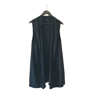 Banana Republic Black Sleeveless Cardigan
